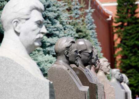 Stalin monument, Moscow, Russia
