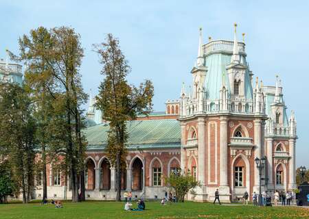 Tsaritsyno Palace, Moscow, Russia