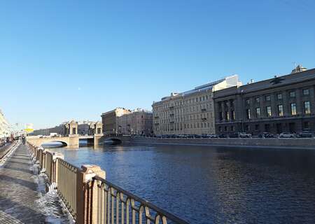 Canal Embankment, St Petersburg, Russia