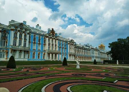 The Catherine Palace, Tsarskoe Selo, Russia