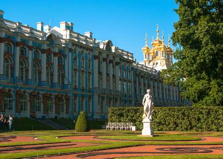 The Catherine Palace, Tsarskoe Selo, Russia