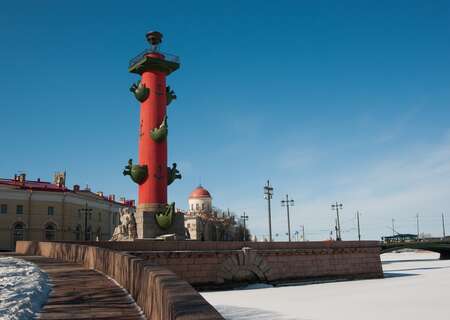 Vasilievsky island, St Petersburg, Russia