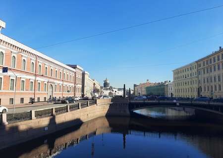 Fontanka embankment, St Petersburg, Russia