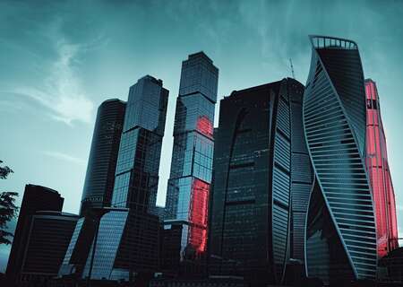 The Moscow International Business Center, Russia