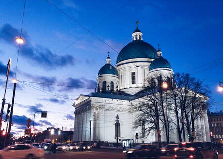 Troitsky Cathedral, St Petersburg, Russia