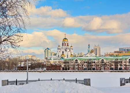 The Yekaterinburg Church on the Blood, Russia