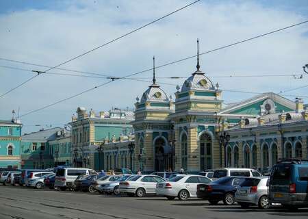 Irkutsk train station