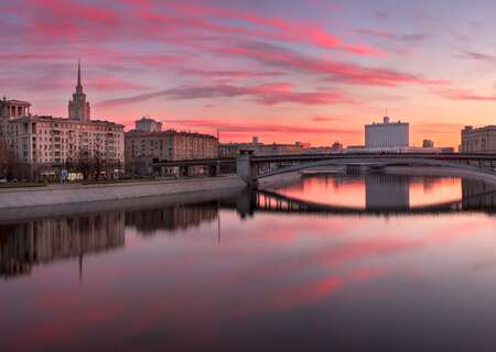 City view, Moscow, Russia