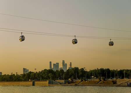 Vorobyevi Hills, Moscow, Russis