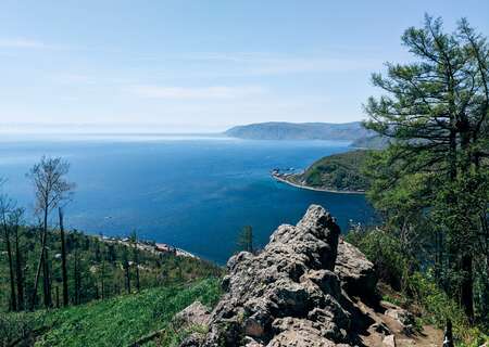 Lake Baikal view, Russia