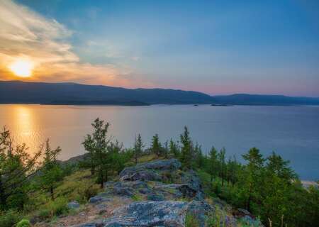 Lake Baikal view, Russia