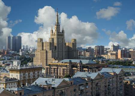 Stalin skyscrapers Moscow, Russia