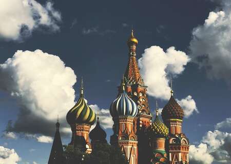 St Basil Cathedral, Moscow, Russia