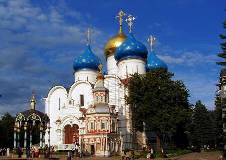 The Trinity St. Sergius Monastery, Russia