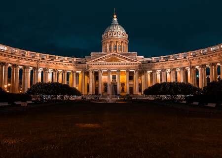 Kazan cathedral, St Petersburg, Russia