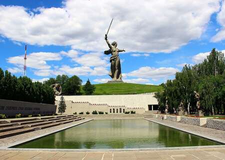 Motherland Monument in Volgograd, Russia
Photo by Alexfas website Pixabay