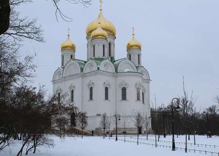 Church in Pushkin, Russia