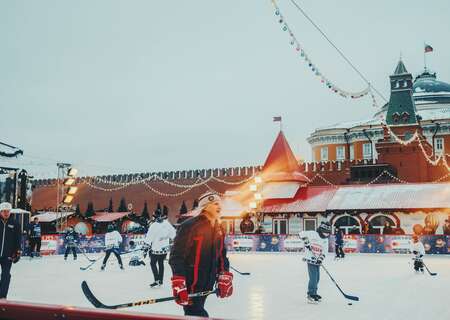 Winter Moscow, Russia