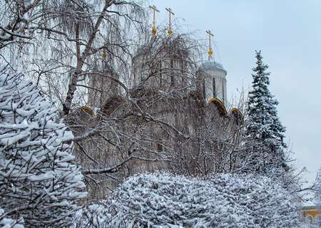 Moscow in winter, Russia