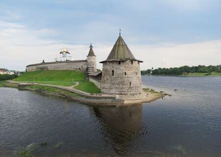 The Pskov Kremlin, Russia