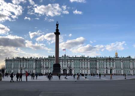 Palace Square, St Petersburg, Russia