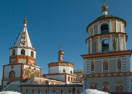 Church in Irkutsk, Russia
Photo by jacqueline macou website Pixabay 
