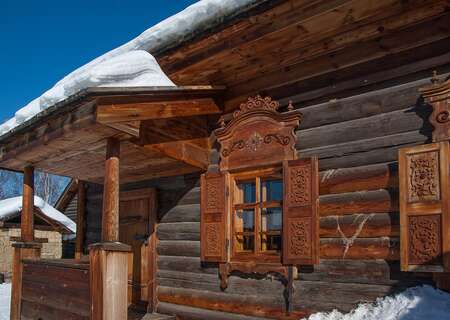 Irkutsk wooden architecture, Russia