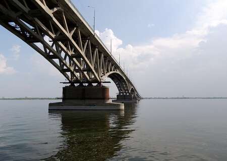 Bridge over Volga river, Saratov, Russia
Photo by Sergey_m website  Pixabay