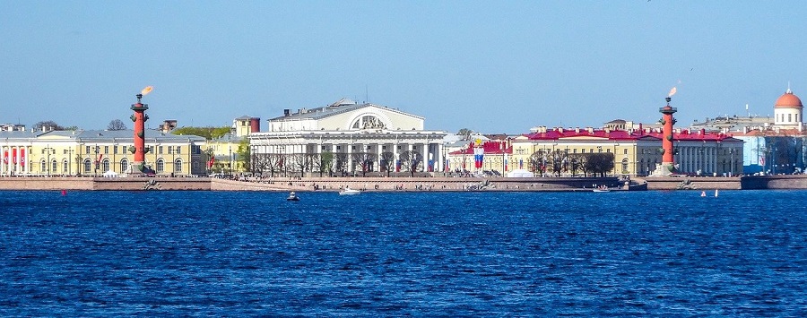Rostral Columns, St. Petersburg